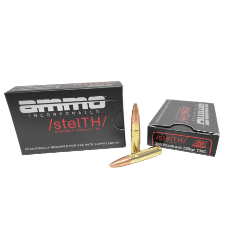 Ammo Inc. .300 Blackout 220 Grain stelTH Subsonic TMC 20