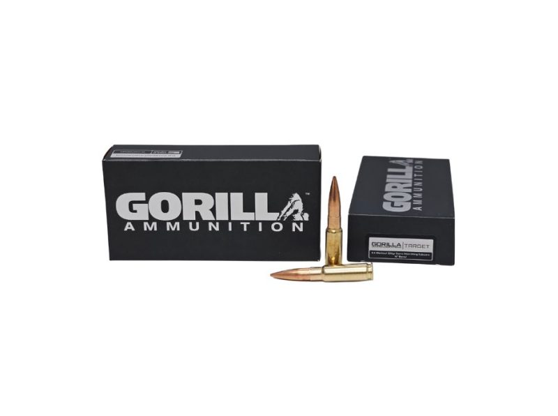 Gorilla Ammunition 8.6 Blackout Subsonic 300 Grain Sierra MatchKing 16 Barrel