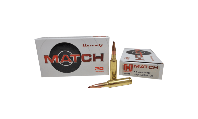 HORNADY MATCH 140 GRAIN 6.5 CREEDMOOR