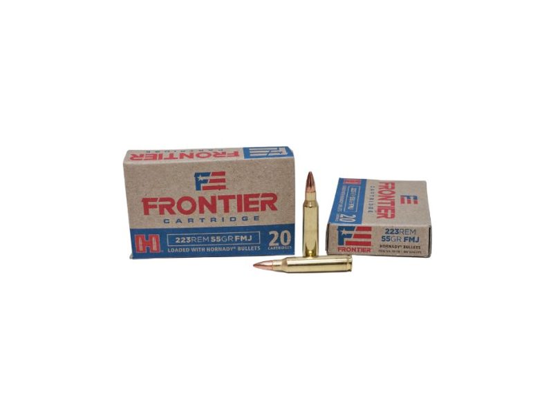 Hornady Frontier .223 Rem 55 Grain FMJ