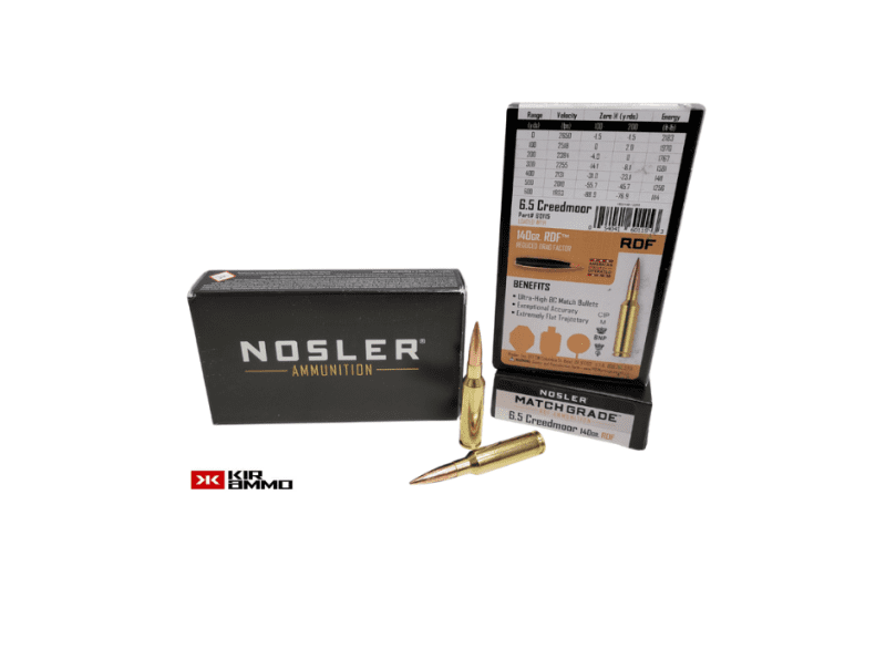 Nosler 6.5 Creedmoor 140 Grain Reduced Drag Factor